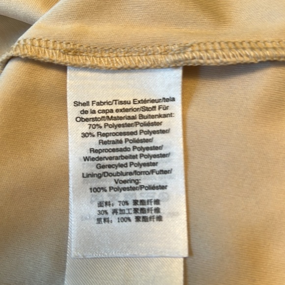 DNKY Size 10 EUC Animal Print Long Sleeve V-Neck Tiered Chiffon Dress (0120) - Picture 10 of 11